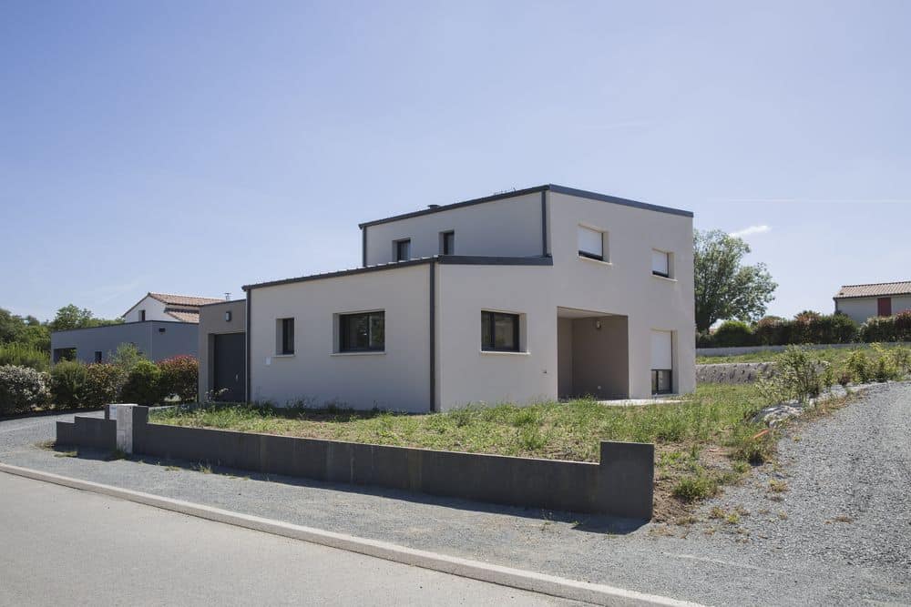 Maison contemporaine en Vendée avec 2 terrasses