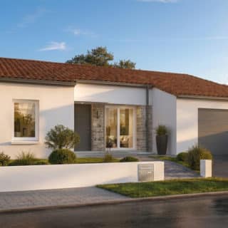 Maison neuve Modèle Premium 11 - 2 chambres - 67 m² - tuiles
