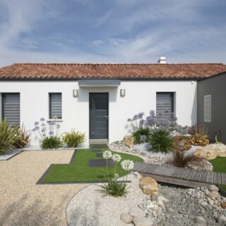 Maison avec jardin paysagé sur le littoral vendéen