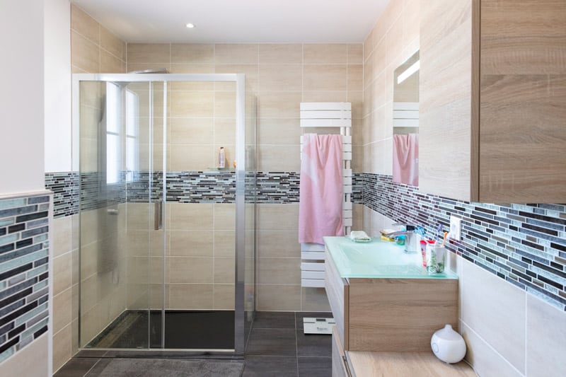 Salle de bain de la réalisation sur-mesure