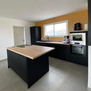 Cuisine moderne du projet