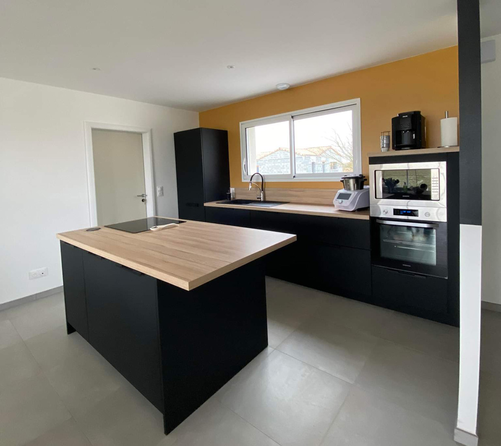 Cuisine moderne du projet