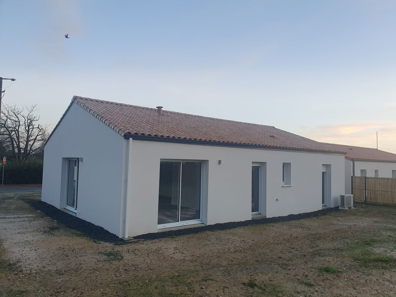 Photo maison façade arrière