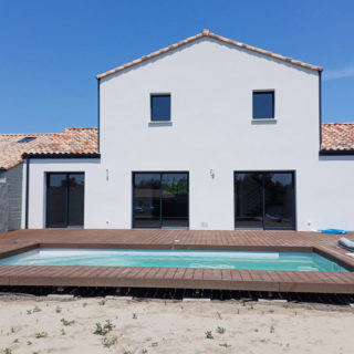 Maison sur mesure avec piscine