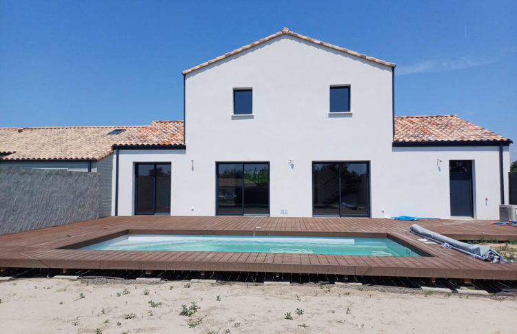 Maison sur mesure avec piscine