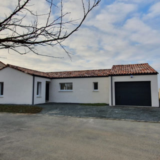 Maison sur-mesure, façade avant