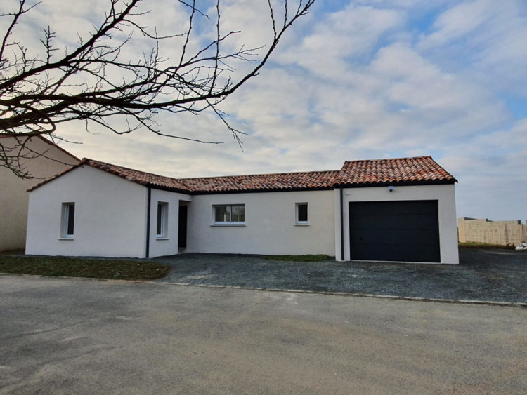 Maison sur-mesure, façade avant