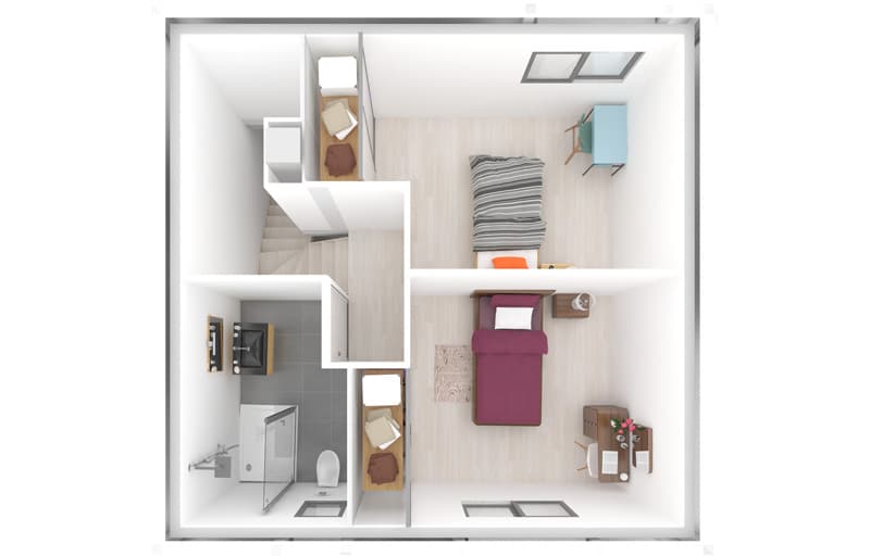 Séjour lumineux de 39 m² et convivialité dans la maison évolutive ALTEA