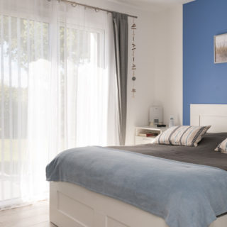 Chambre parentale d'une maison sur mesure à Sainte-Flaive-des-Loups, 3 chambres, Vendée