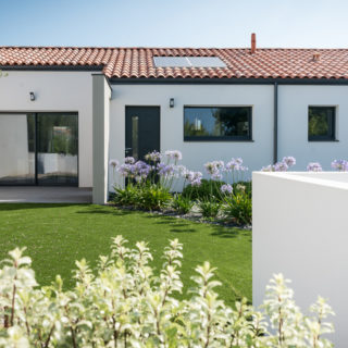 Maison neuve construite aux sables d'Olonne moderne et traditionnelle