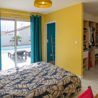 Chambre confortable dans une maison plain-pied neuve Premium LChambre confortable dans une maison plain-pied neuve Premium L